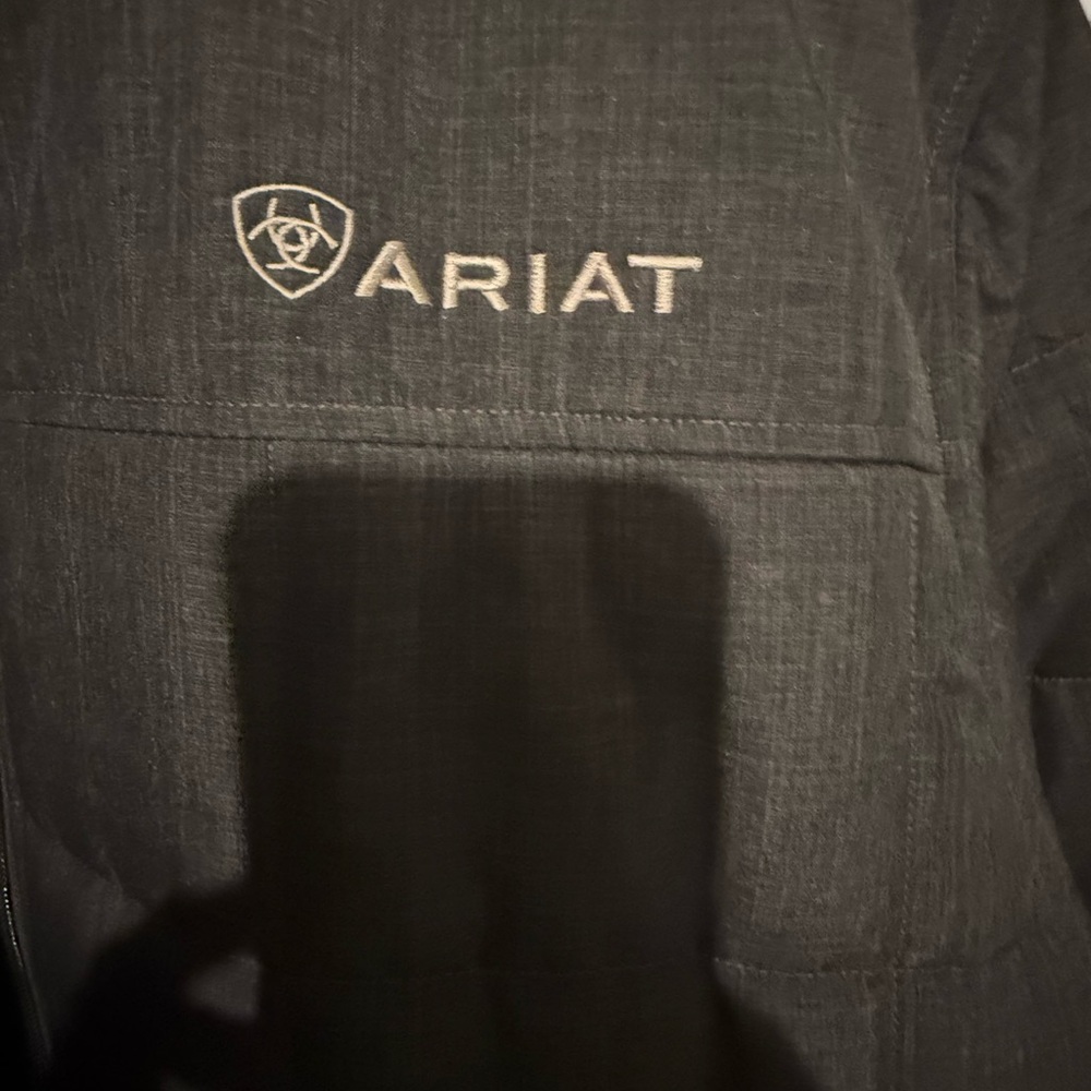 Ariat Dark Brown Puffer Jacket - image 2